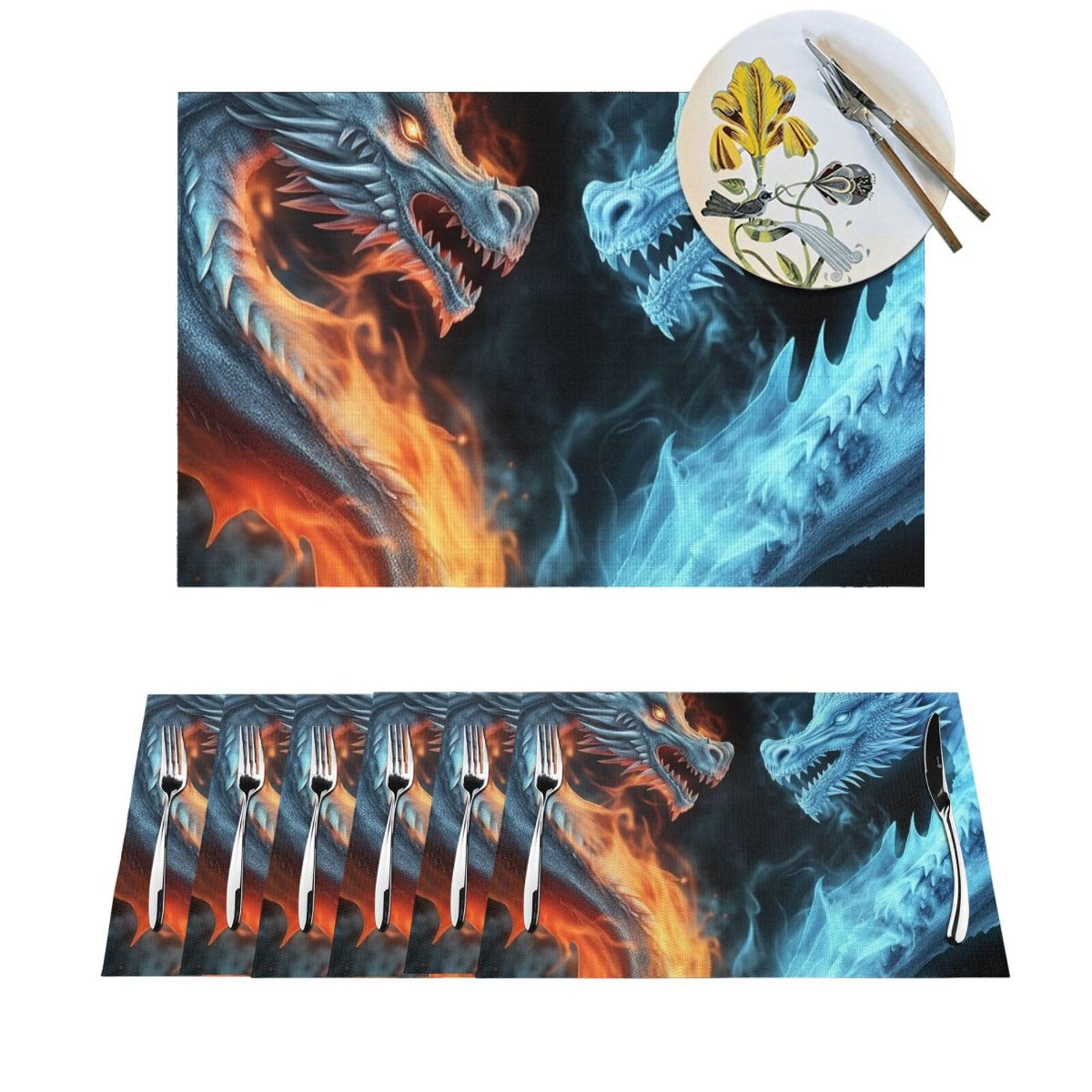 Sets de table faciles à nettoyer pour stopper les taches et la chaleur sur vos tables