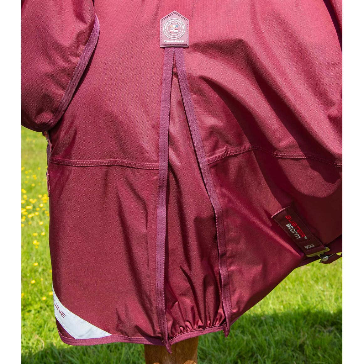 Coperta impermeabile per cavalli con copricollo Premier Equine Buster Storm Classic 90 g