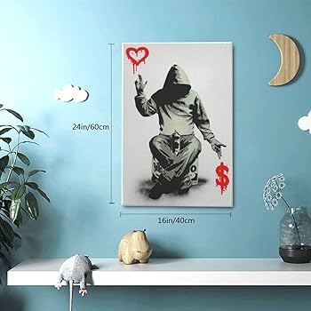 アートパネル Banksy バンクシー 愛とお金 パネル 飾り絵 ポスター Amazon.co.jp: Banksy バンクシー 愛とお金 アートパネル 飾り絵