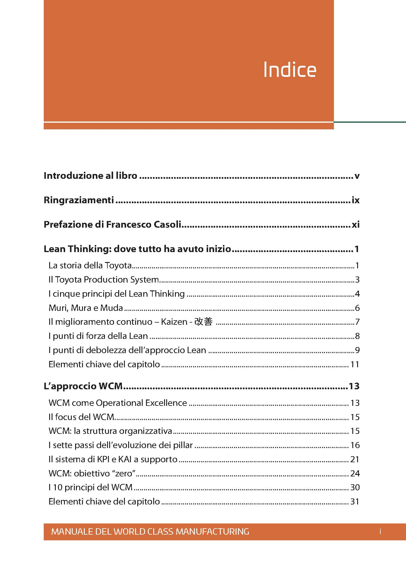 Manuale del World Class Manufacturing