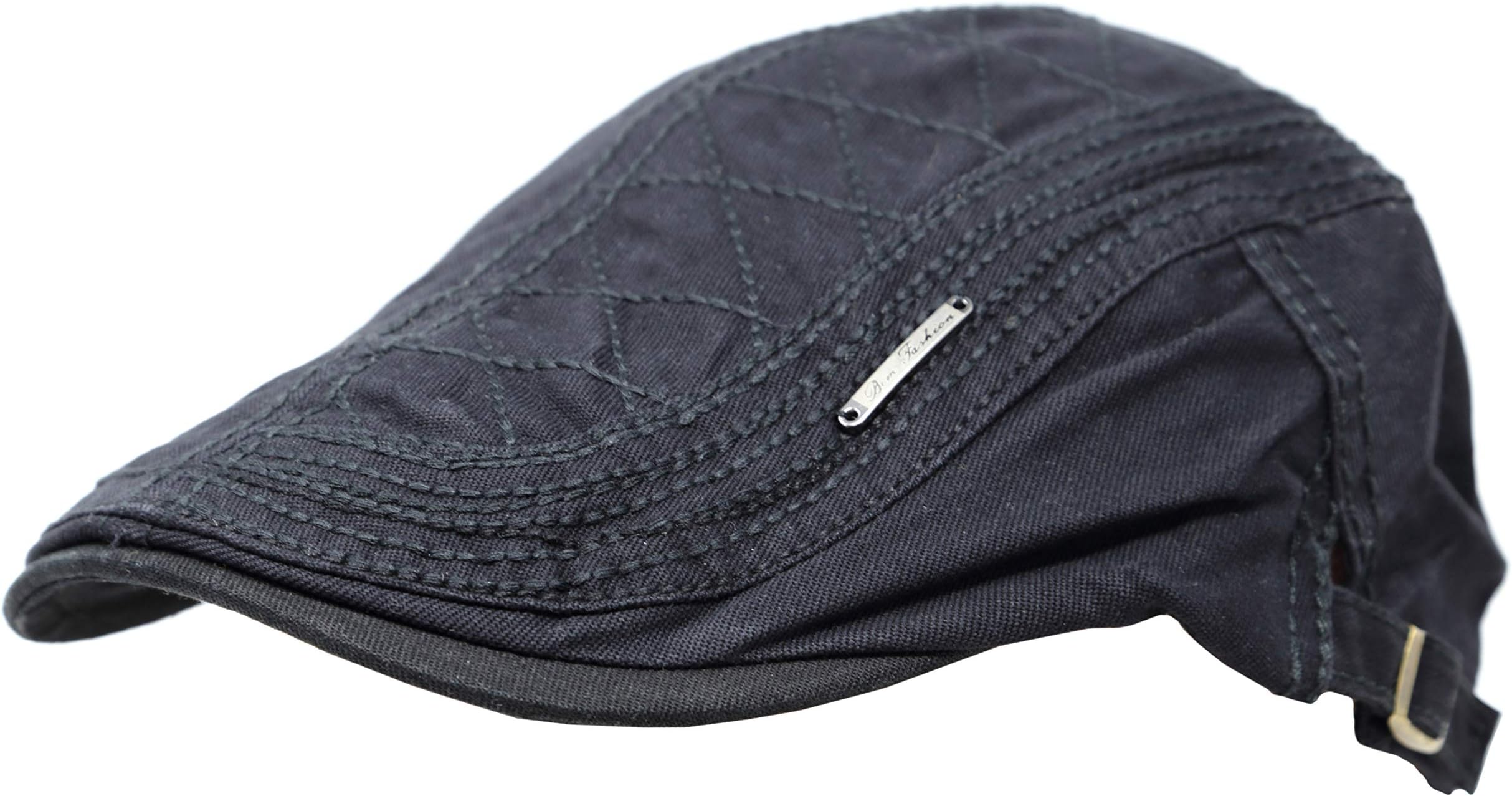 Washed Cotton Newsboy Cap Ivy Hat Classic Vintage Hat for Men