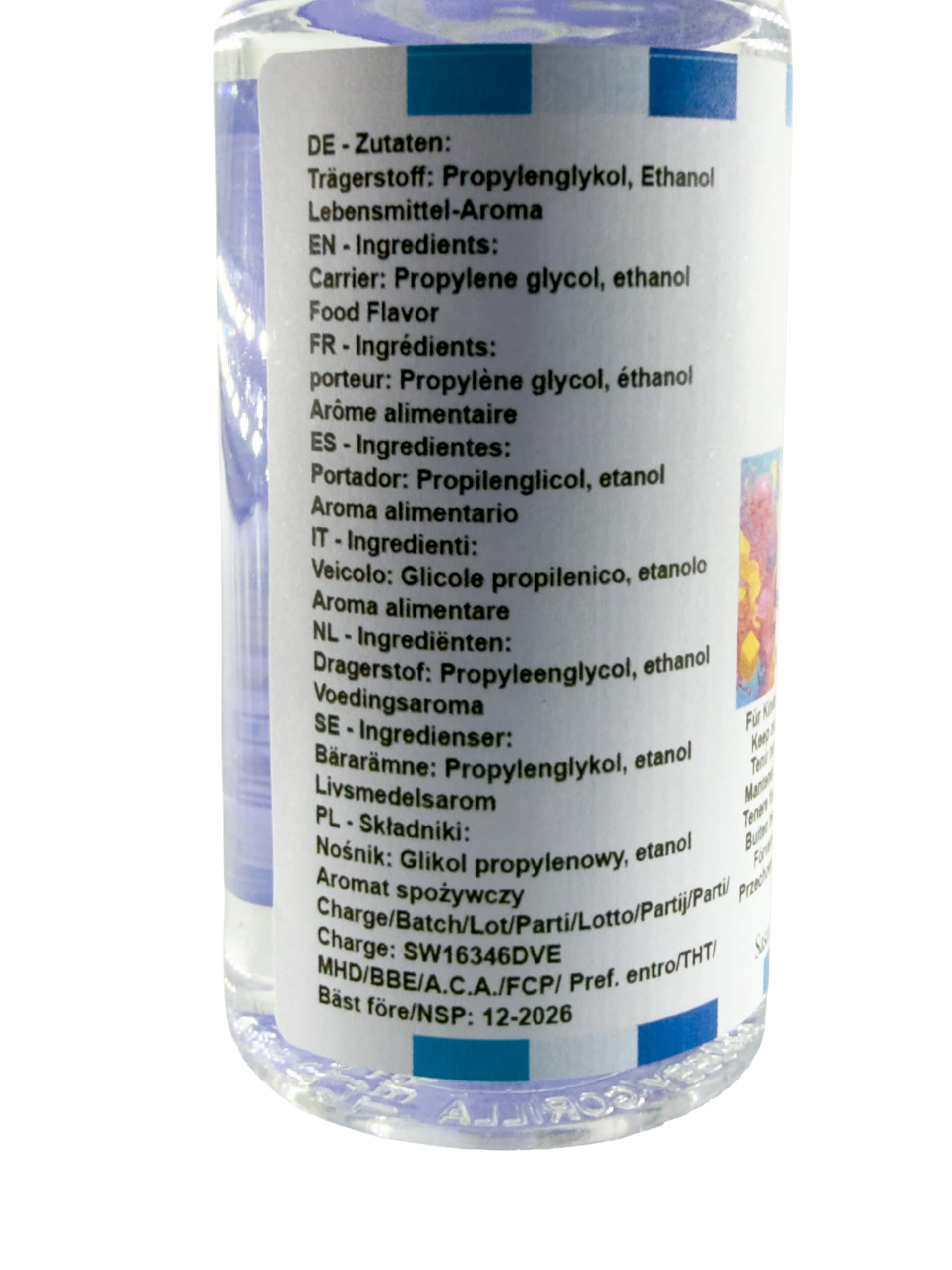 Kaugummi - Huba Fancy Aroma Konzentrat - Vegan - Sasami - 100ml