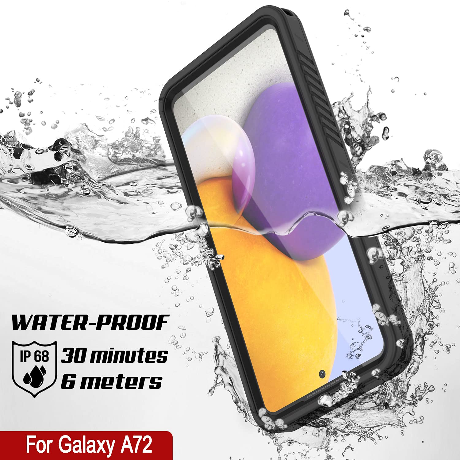 PunkCase Custodia impermeabile per Galaxy S24 Plus [serie