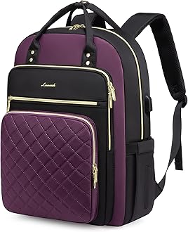 LOVEVOOK Laptop Backpack, Water Resistant Travel Backpacks for Women Men, College Backpack