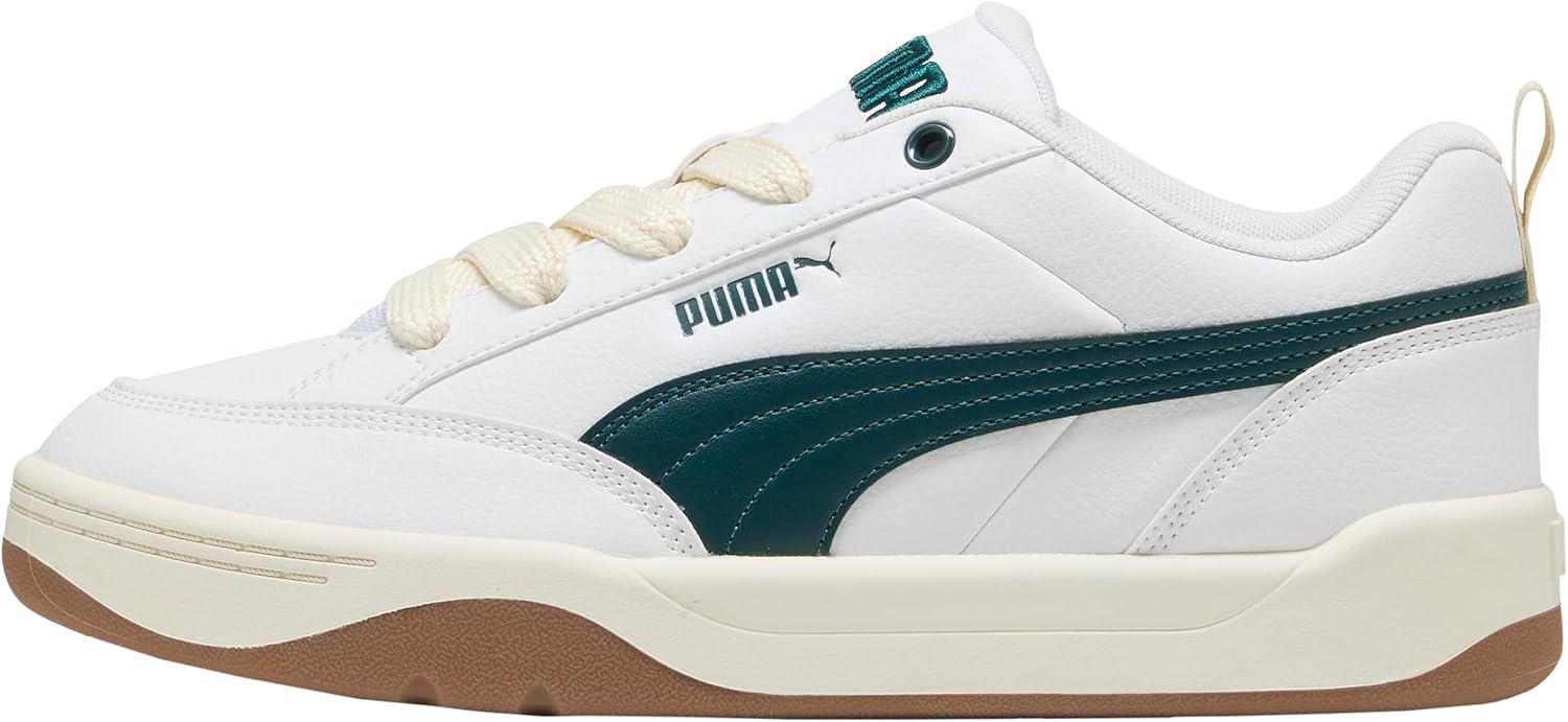Puma White green terrain