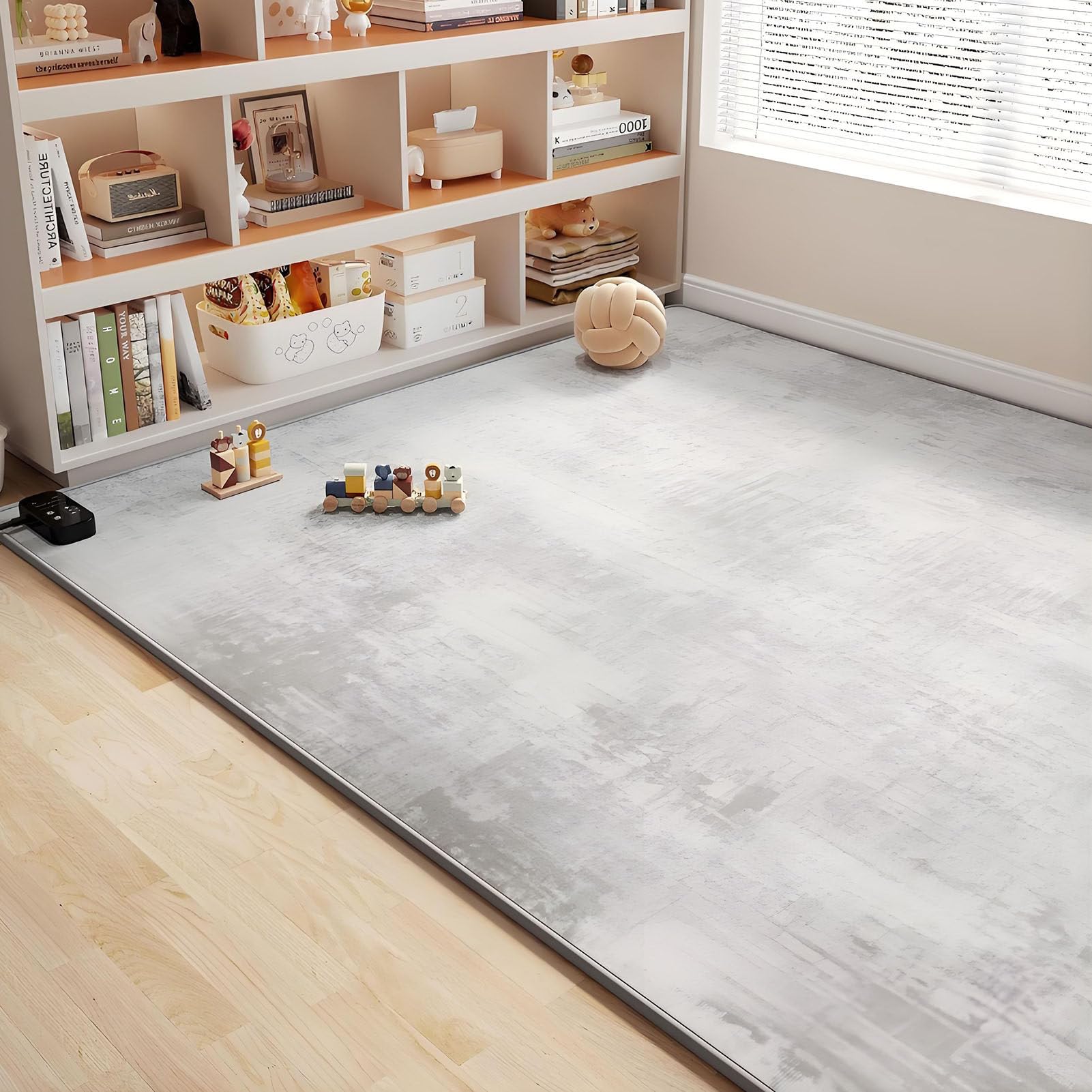 Tapis chauffant électrique pour sol froid en appartement avec base isotherme