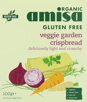 Amisa Veggie Garden Crispbread 100g