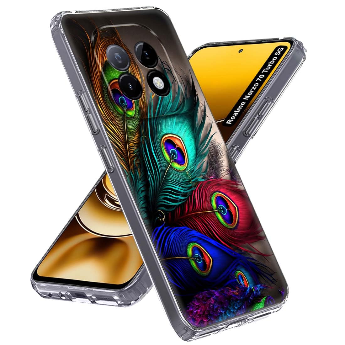 Fashionury Designer Soft Back Cover Case Compatible for NARZO 70 Turbo 5G, Printed,Transparent,Flexible, Silicon for Realme NARZO 70 Turbo 5G -D3110 Fashionury Designer Soft Back Cover Case Compatible for NARZO 70 Turbo 5G, Printed,Transparent,Flexible, Silicon for Realme NARZO 70 Turbo 5G -D3110