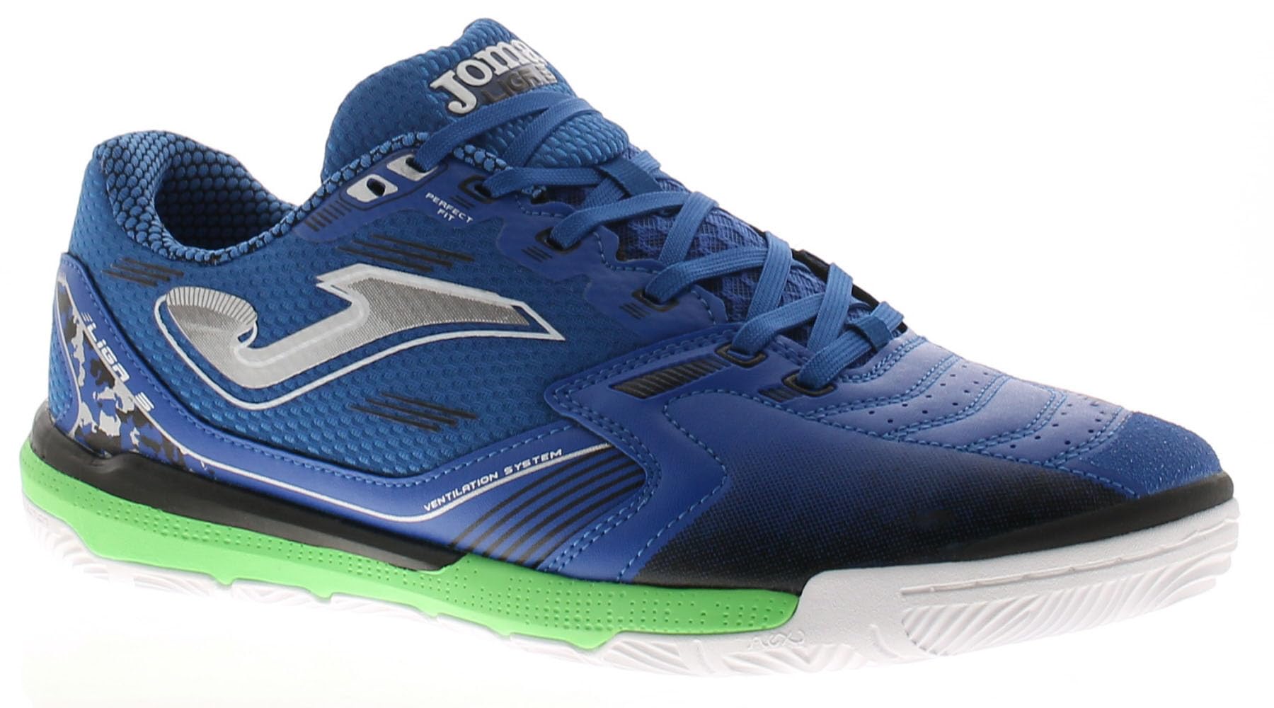 Joma Liga 5 2505 IN LIGS2505IN buty halowe, niebieskie, srebrne