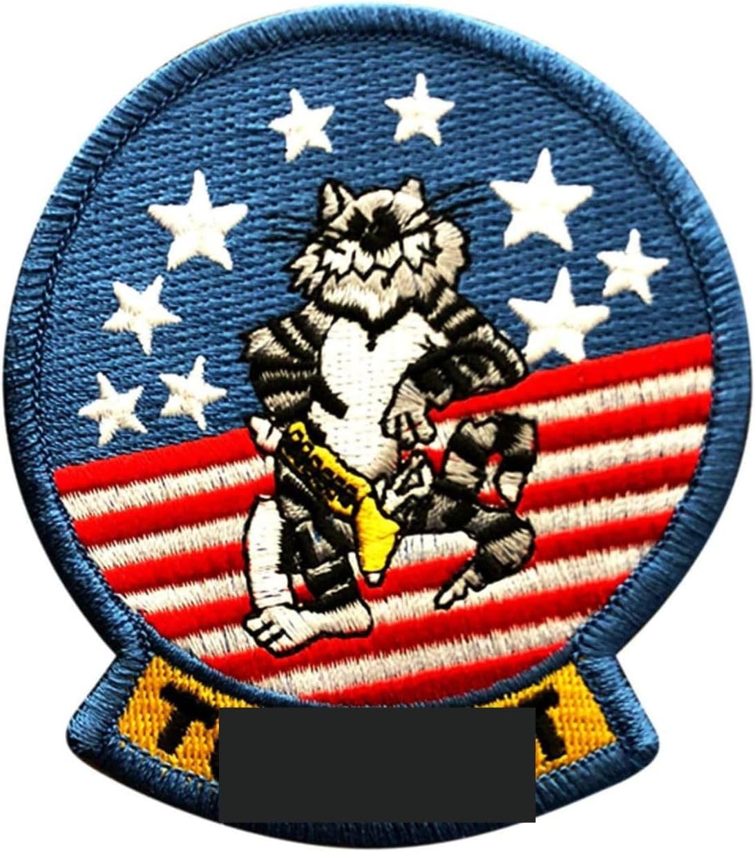 Navy Fighter Embroidered F-14 Patch [Iron on sew on 3.5 X 3.0 - TC1]