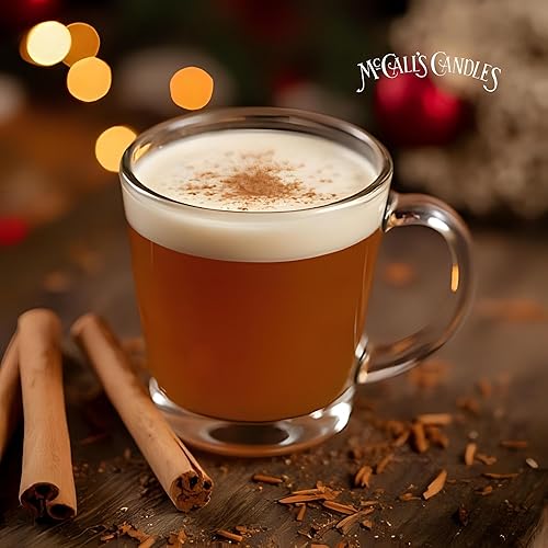 Vista 159 de McCall's Candles Manzanas y calabazas Vela perfumada de 18 onzas Colección Indulgence Doble mecha Tarro ranurado Vertido en Estados