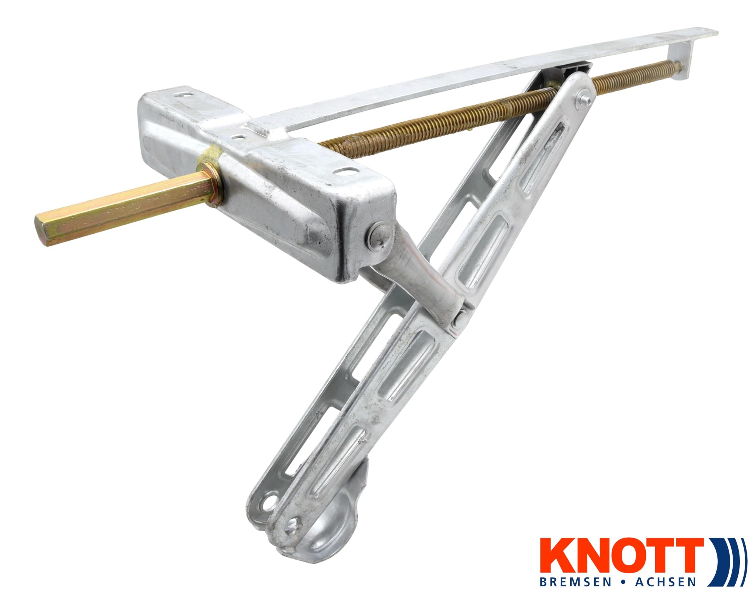 trailer parts4u Knott Filet de levage 215/597 mm Forme stable 1000 kg Caravane Remorque Repose-manivelle