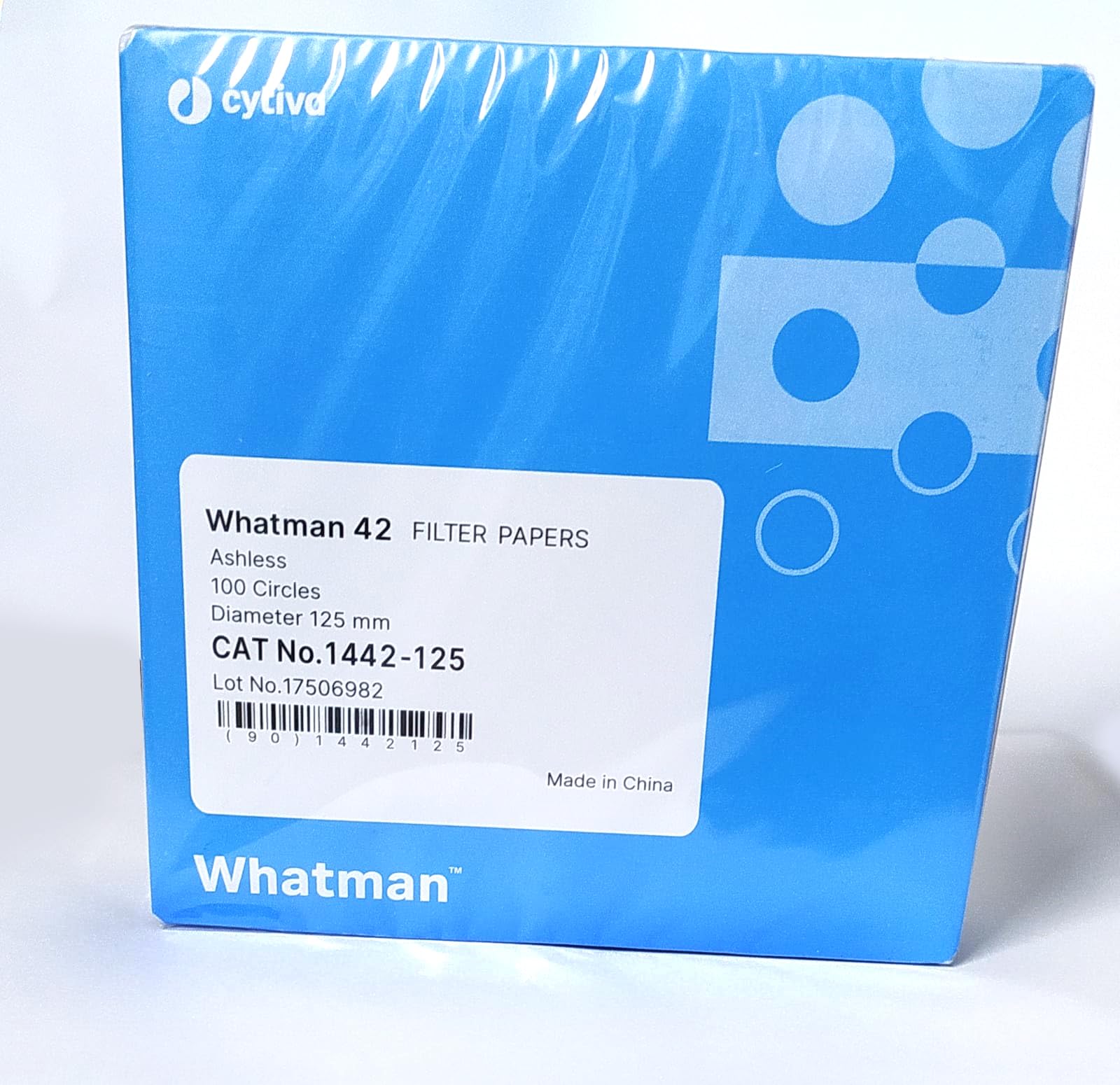Filter Paper Ashless Quantitative Filter Paper, Grade -1442, 125 mm diameter Box of 100 Circles.BY-Whatman.-image-21