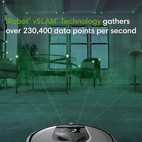 Miniatura 5 de iRobot Roomba i8+ (8550) Robot aspirador con vaciado automático, eliminación automática de suciedad, se vacía hasta 60 días, Wi-Fi, mapeo