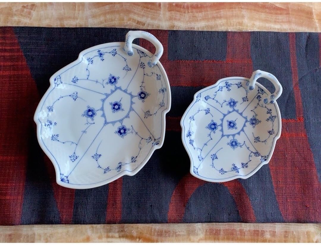 ブルーフルーテッド メガ フィッシュ ディッシュ 60cm