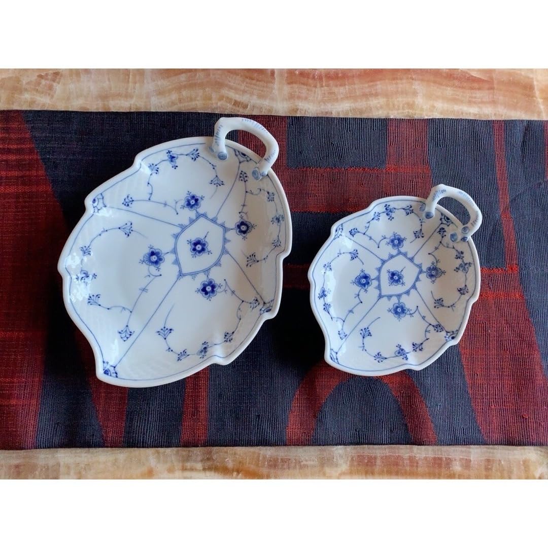 Amazon.co.jp: ロイヤルコペンハーゲン(B&G) リーフ型ディッシュ《大  