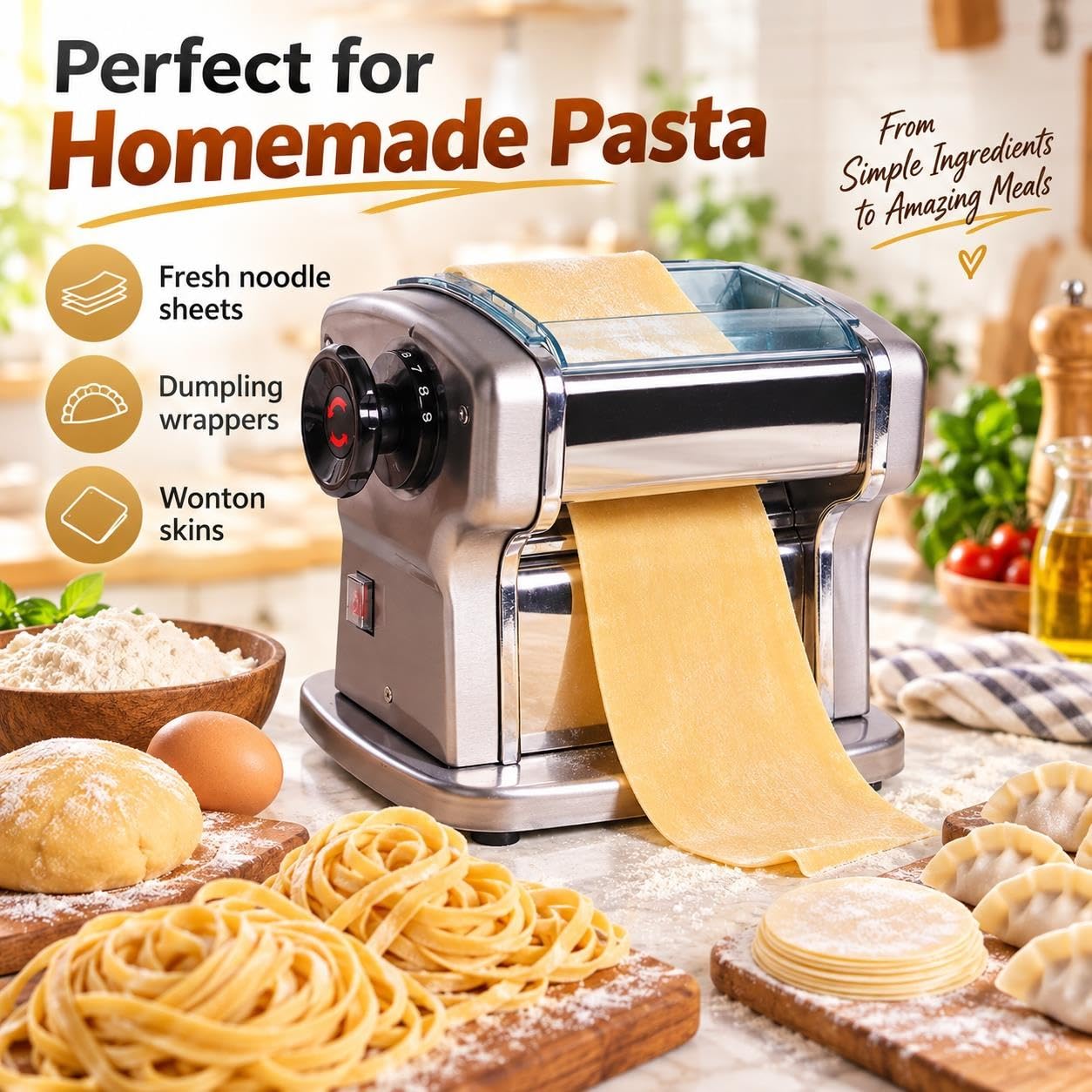 Máquina prensadora pasta pequeña for el hogar
