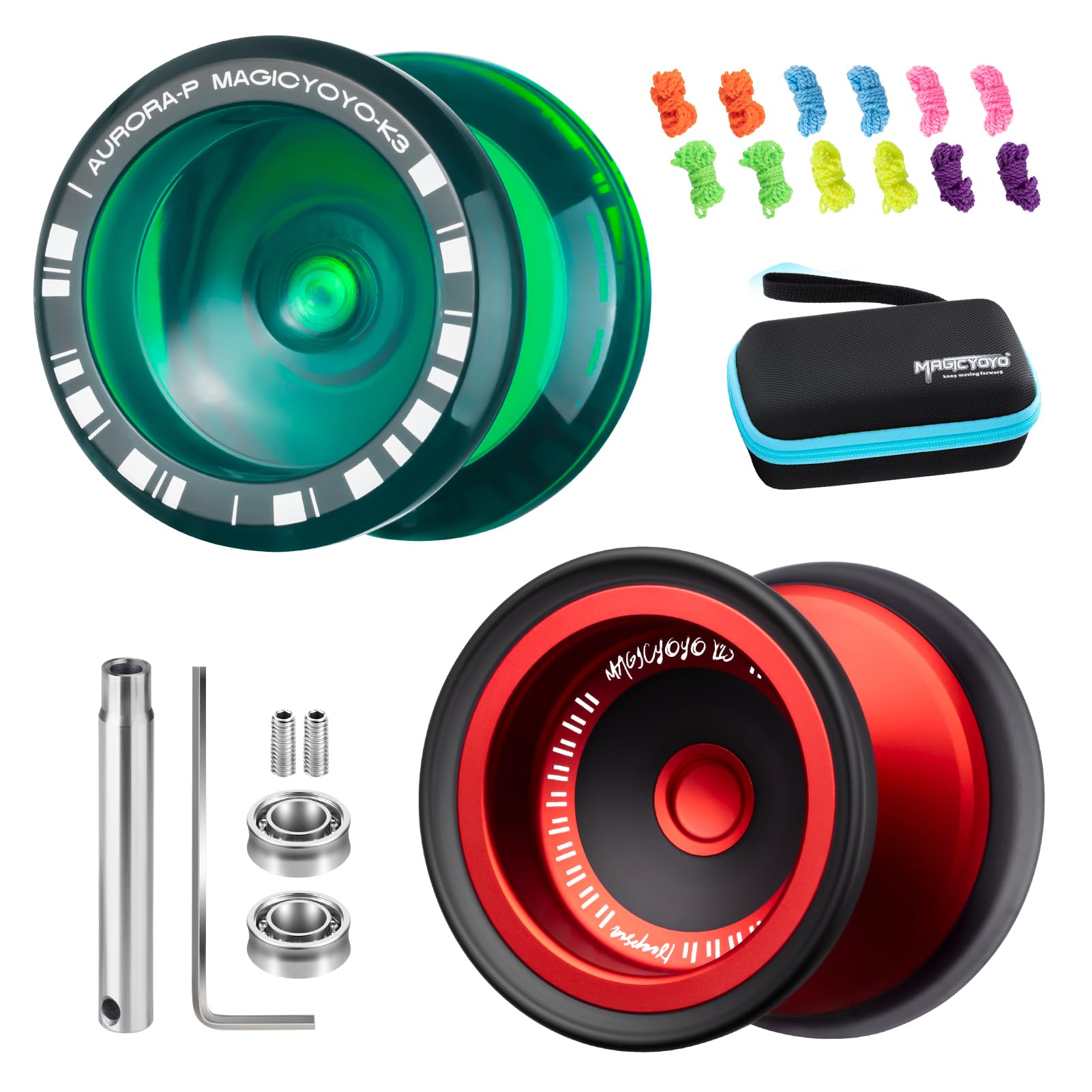 ヨーヨー　2個セット Amazon | MAGICYOYO プロフェッショナル ヨーヨー 2個パック