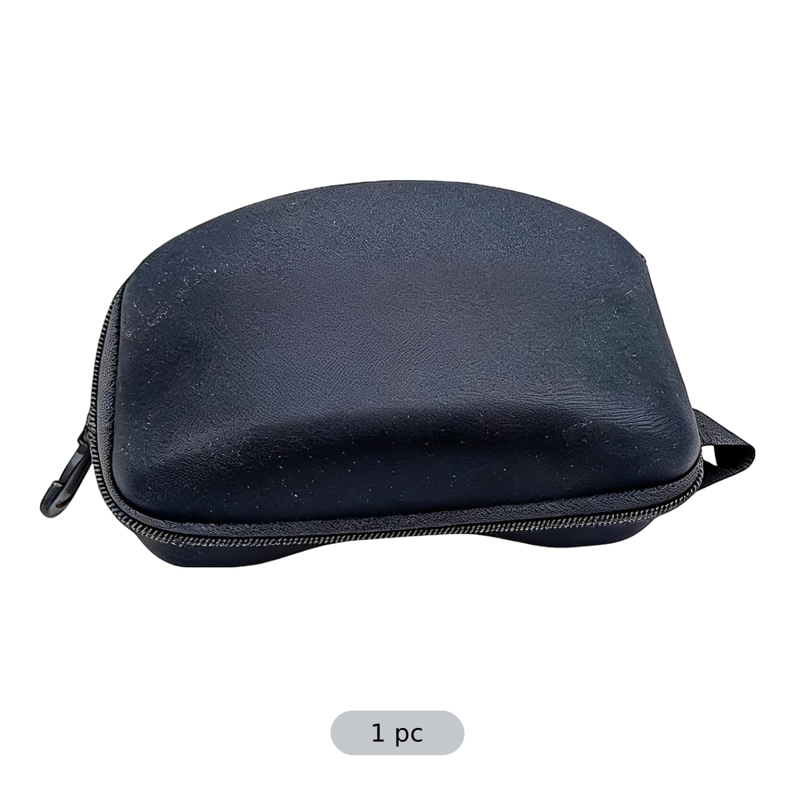Étui Rigide pour Masque de Ski, Coque EVA zippée pour Lunettes de Ski, intérieur Doux, Format Voyage avec Clip, Protection Contre Les Chocs et la Pression, Noir, 22,2 x 13 x 10,3 cm