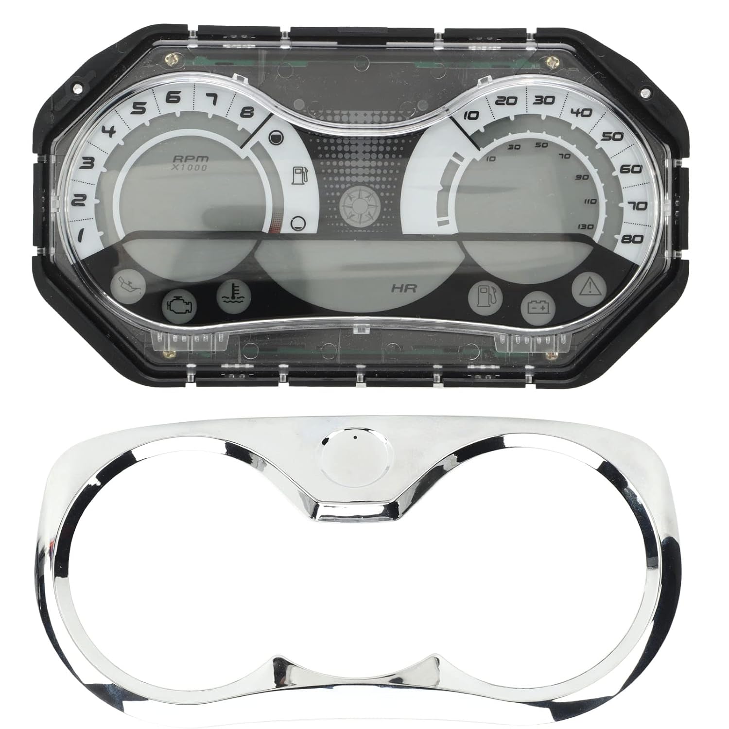 LCD Speedometer Gauge Cluster, 278002270 Motorboat