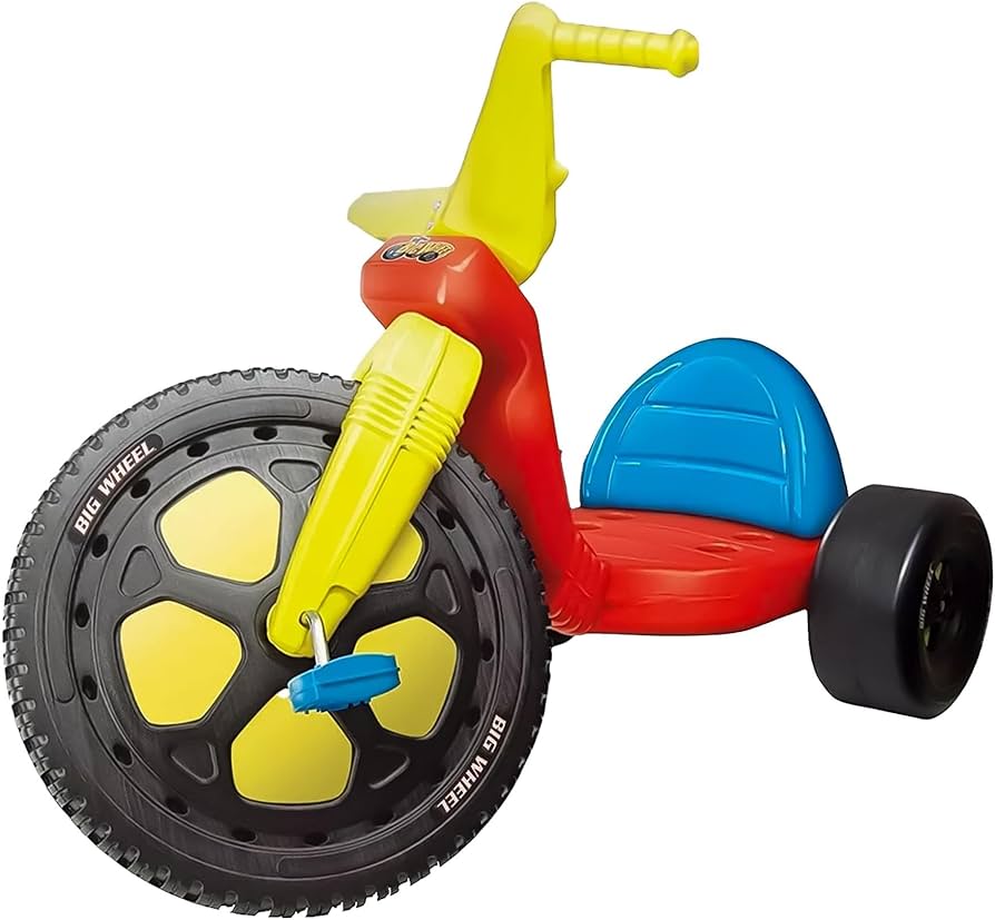 BIG WHEEL KART 3 キッズカート Amazon.com: The Original Big Wheel,Blue-Yellow-Red, Giant 16