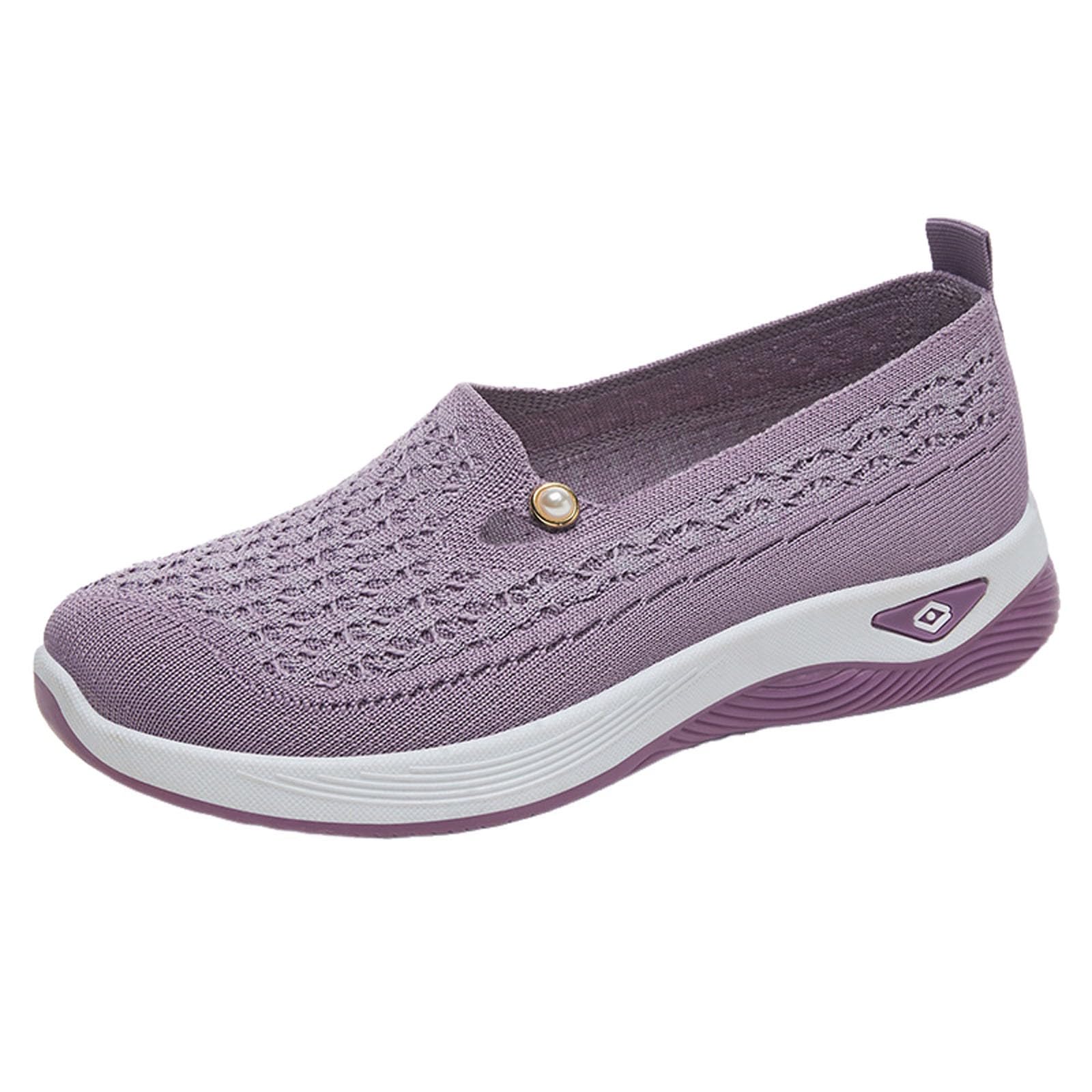 Generisch Zapatos Mujer Ancho K Mocasines - Zapatos para Correr Para Pie Ancho Orthopédico Ligero y Transpirable Entrenadores Cómodos Zapatillas de Deporte Zapatos de Caminar Zapatos de Caminar