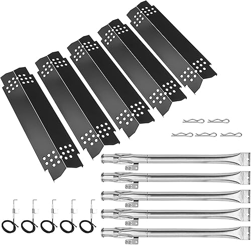 Miniatura 8 de Placas térmicas para parrilla, piezas de repuesto para Home Depot Nexgrill 720-0830H, 5 quemadores 720-0888, 720-0888N, 720-0882A, 720-0882S, 6