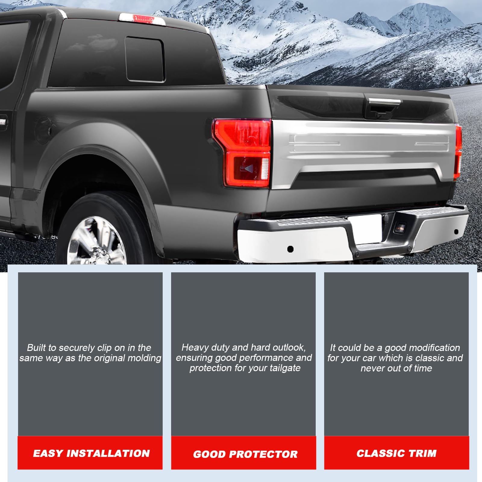 Parrilla Frontal De Plástico ABS Negro Mate Para Ford Kuga/Escape 2016-2019