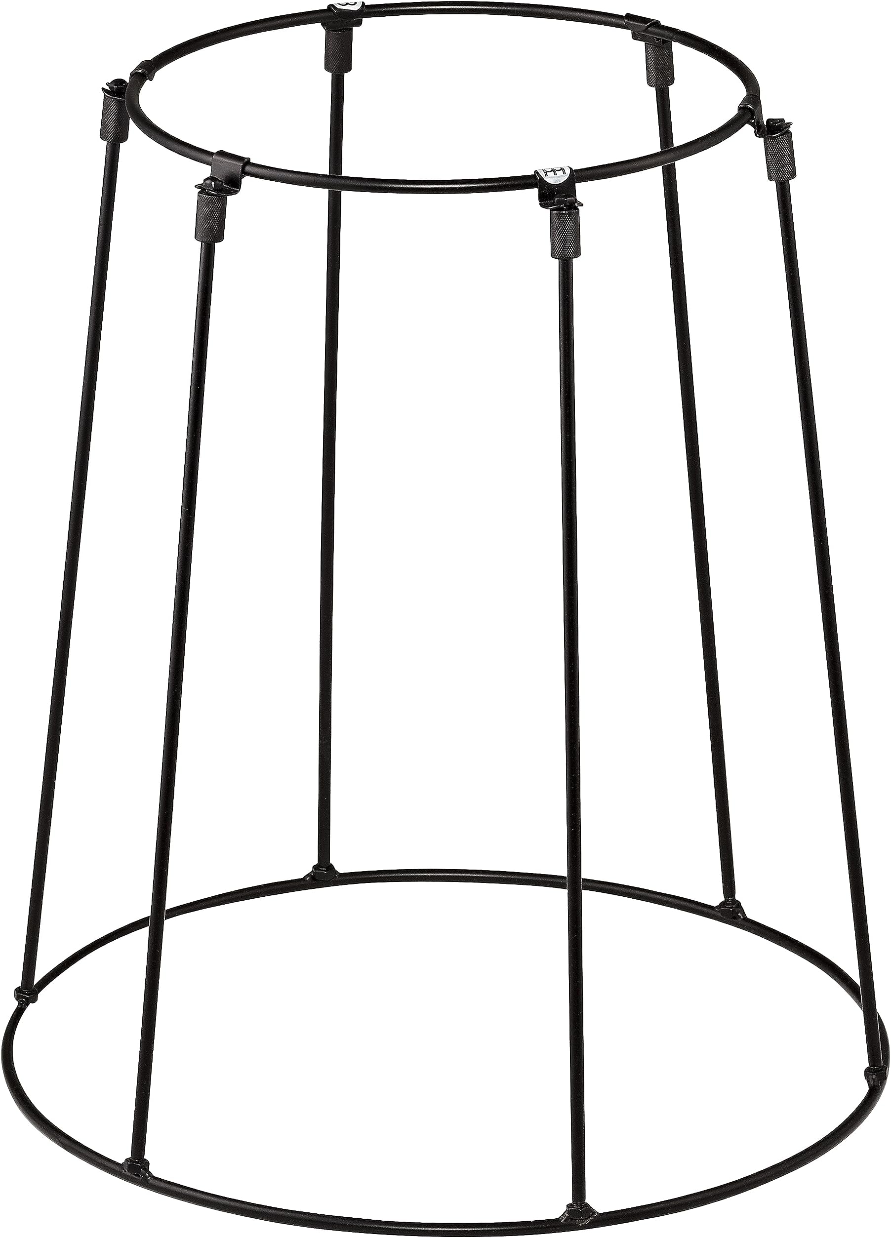 Travel Djembe Stand with Collapsible Design - NOT MADE IN CHINA - Perfect for Drum Circles, 2-YEAR WARRANTY (STDJST-BK)