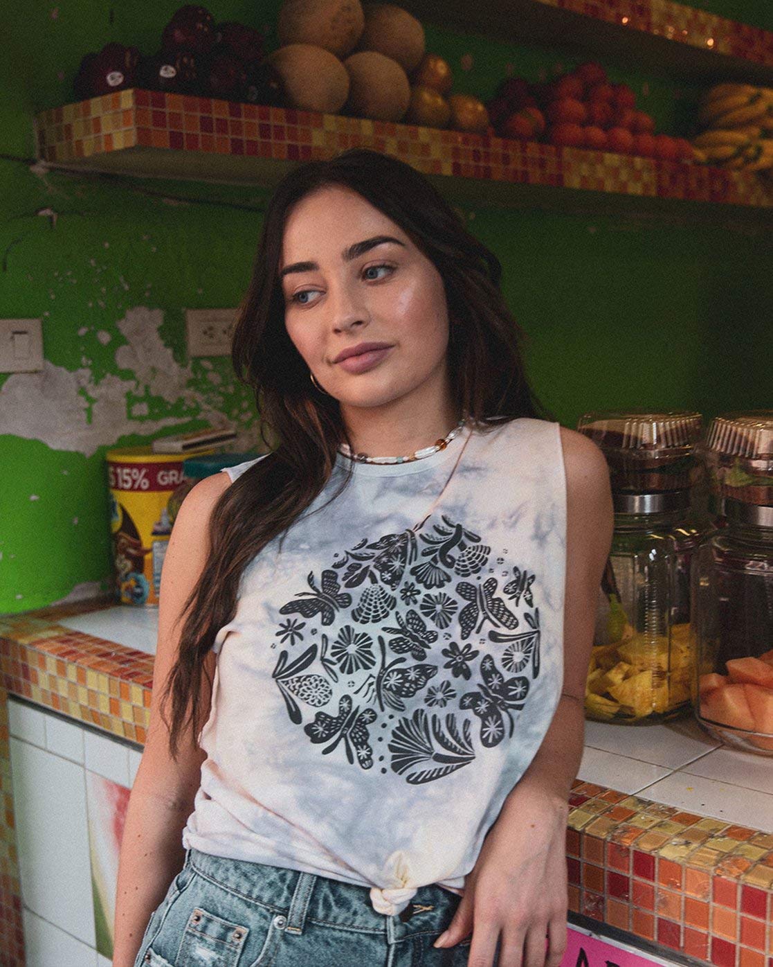 RVCA Women Microscope Tank White Medium