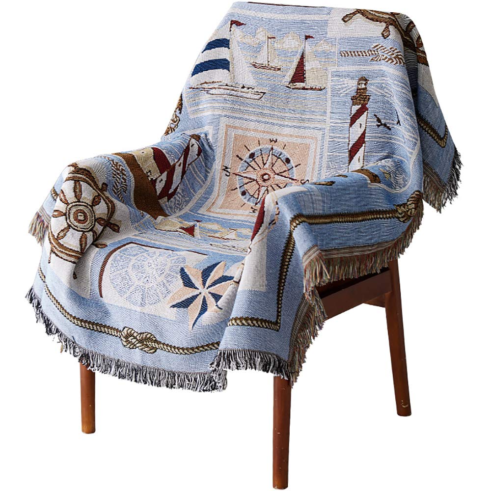 Couverture pour le canapé en tissu de qualité supérieure | Jeté chic 130x160 cm