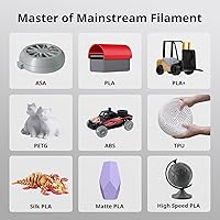 Vista 6 de Impresora 3D Anycubic Kobra S1 Solo, Soporta Impresión Multicolor ACE Pro, Máx. 600mm/s Alta Velocidad y Alta Precisión, App Anycubic, Impresión