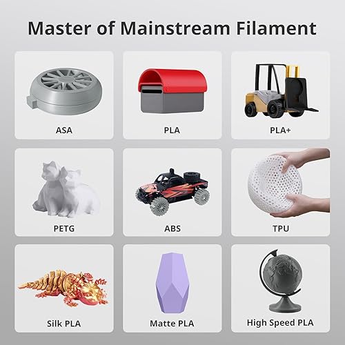 Miniatura 6 de Anycubic Impresora 3D Kobra S1 solamente, compatible con impresión multicolor ACE Pro, máximo 23.622 ins de alta velocidad de alta precisión