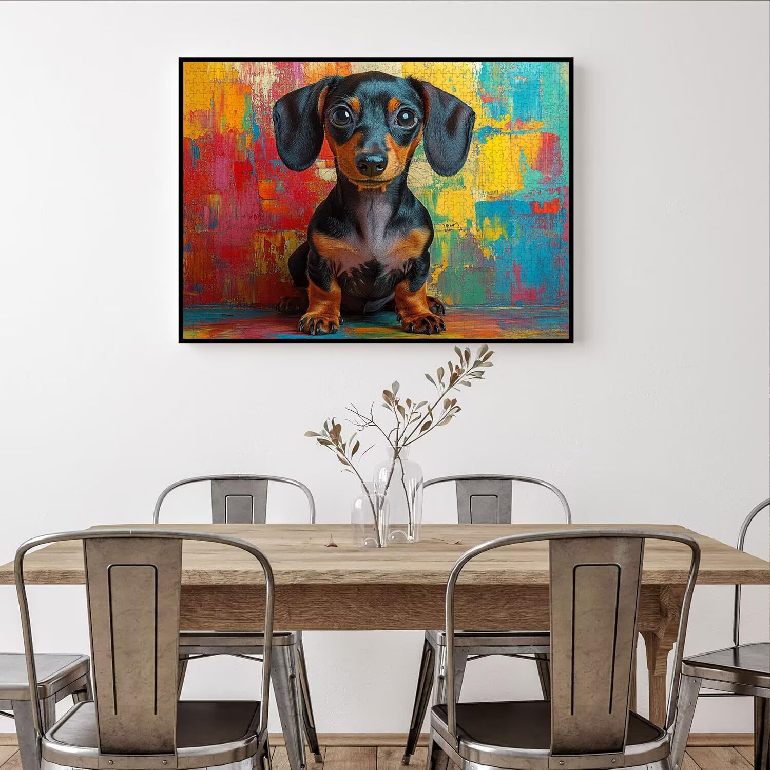 Puzzle 4000 Pezzi astratto Puzzle Classici per Gioco Familiare, n-32 | Impossibile Puzzles, Intrattenimento Creativo, Rilassamento e Intelligence, Regalo per Amore e Amico, Decorazioni Casa, cane