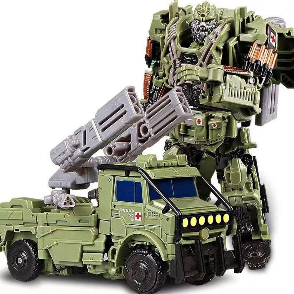 Generations Deluxe Robot Hound Action Figure,Home Decor Collection Deformation Robot for Movie Fans (Green)