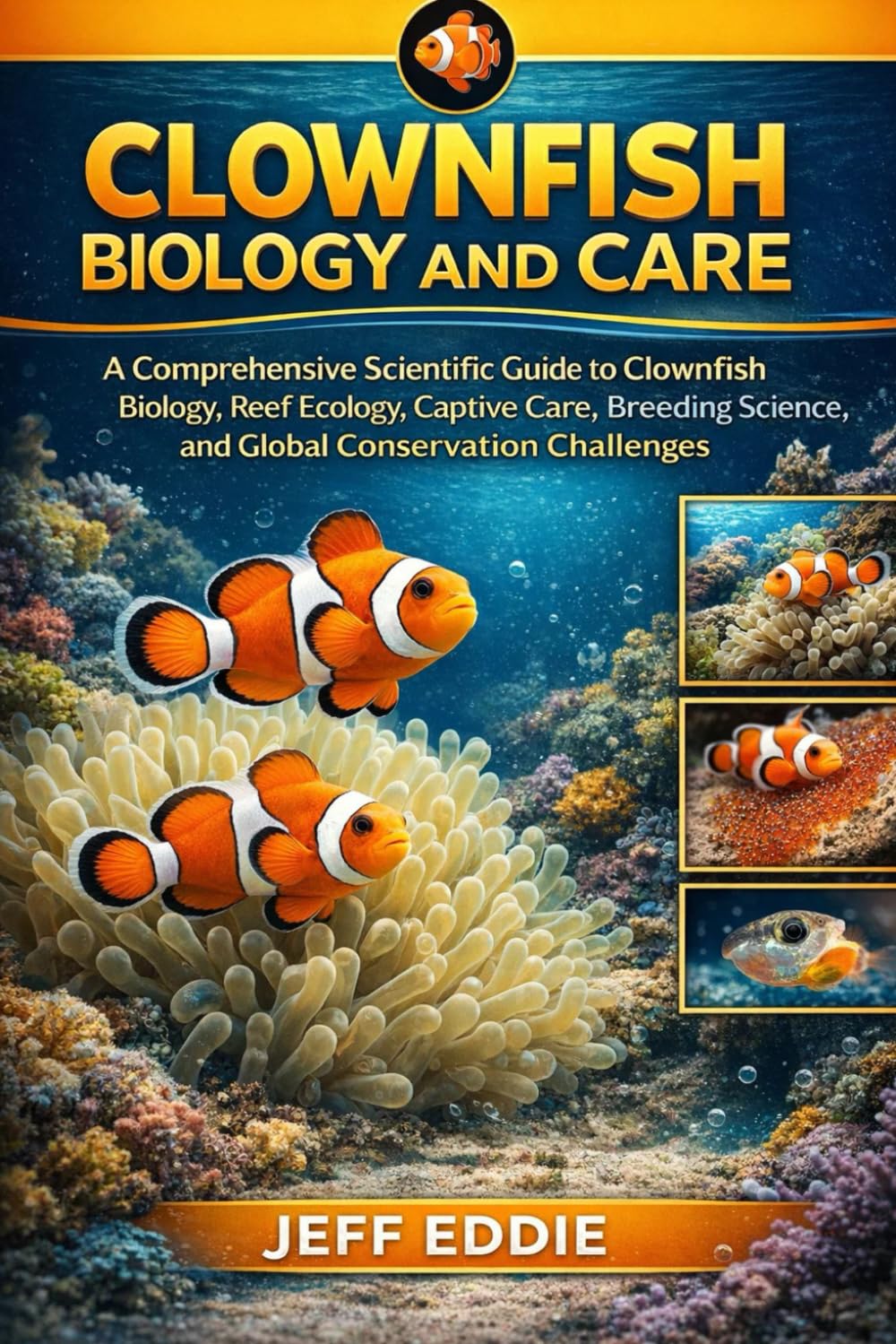CLOWNFISH BIOLOGY AND CARE: A Comprehensive Scientific Guide to Clownfish Biology, Reef Ecology, Captive Care, Breeding Science, and Global Conservation Challenges