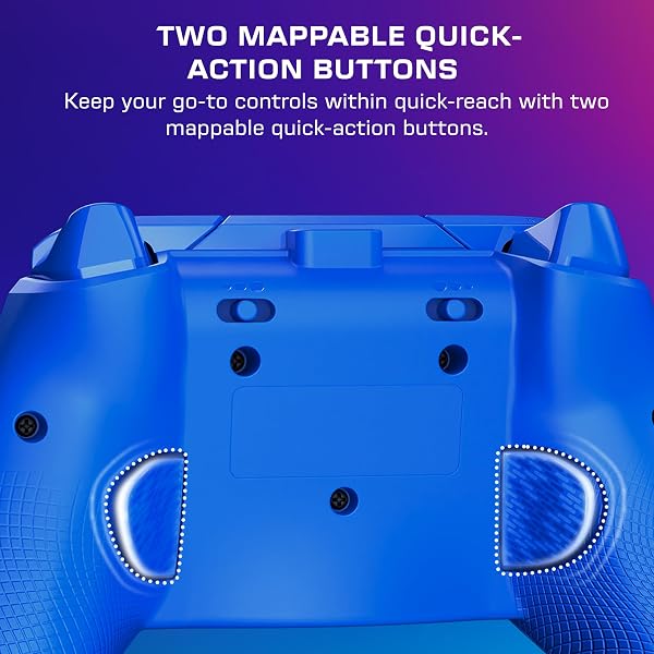 Turtle Beach Afterglow Wave Controller Blau Wired RGB Gaming Controller – Lizenziert für Xbox Series X oder S, Xbox One und Windows - 4