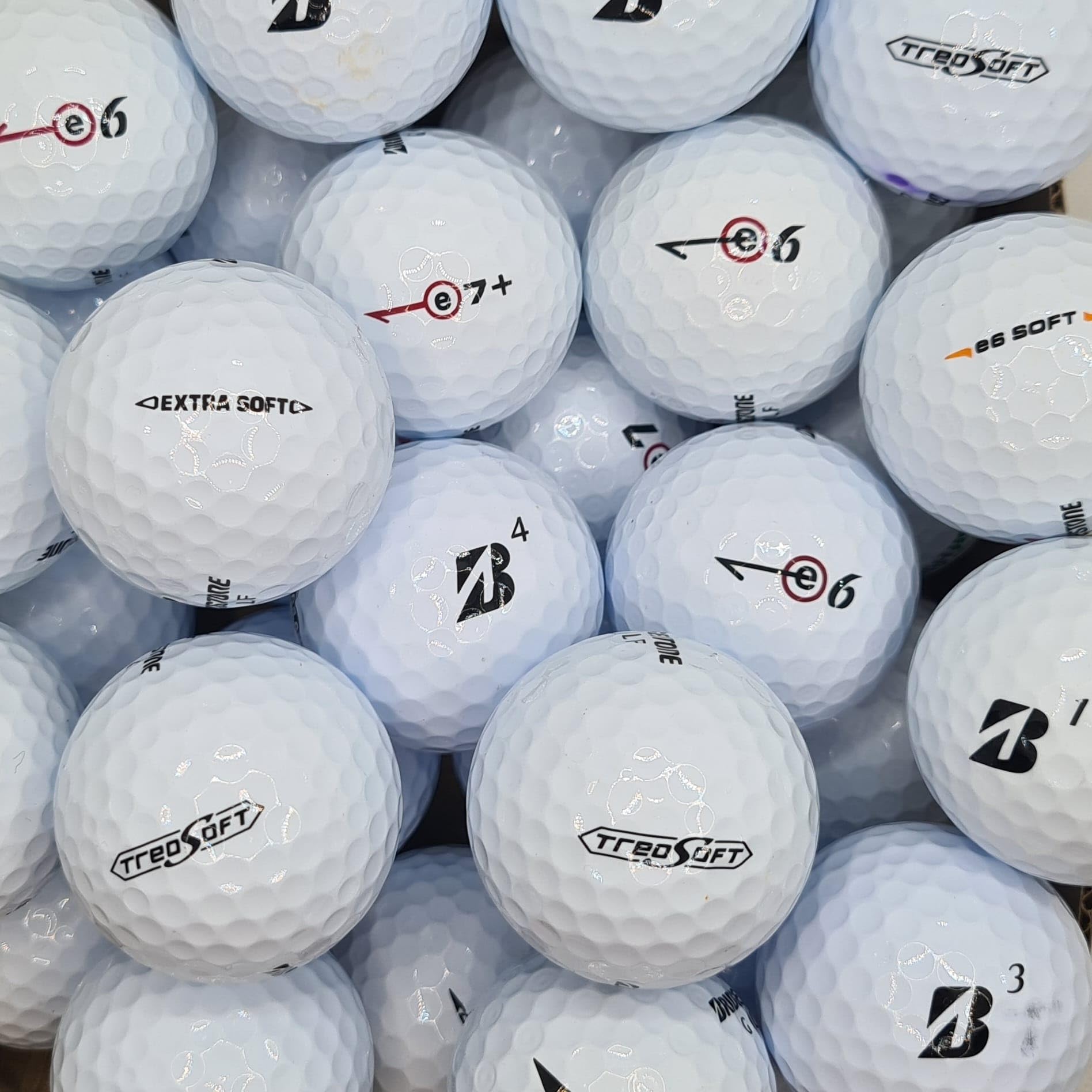 SDP Golf Balls – Premium Used Pearl/A Grade Recycled Lake Balls for Bridgestone Golf Balls - Mixed Models - Used, Not New - Pack of 24