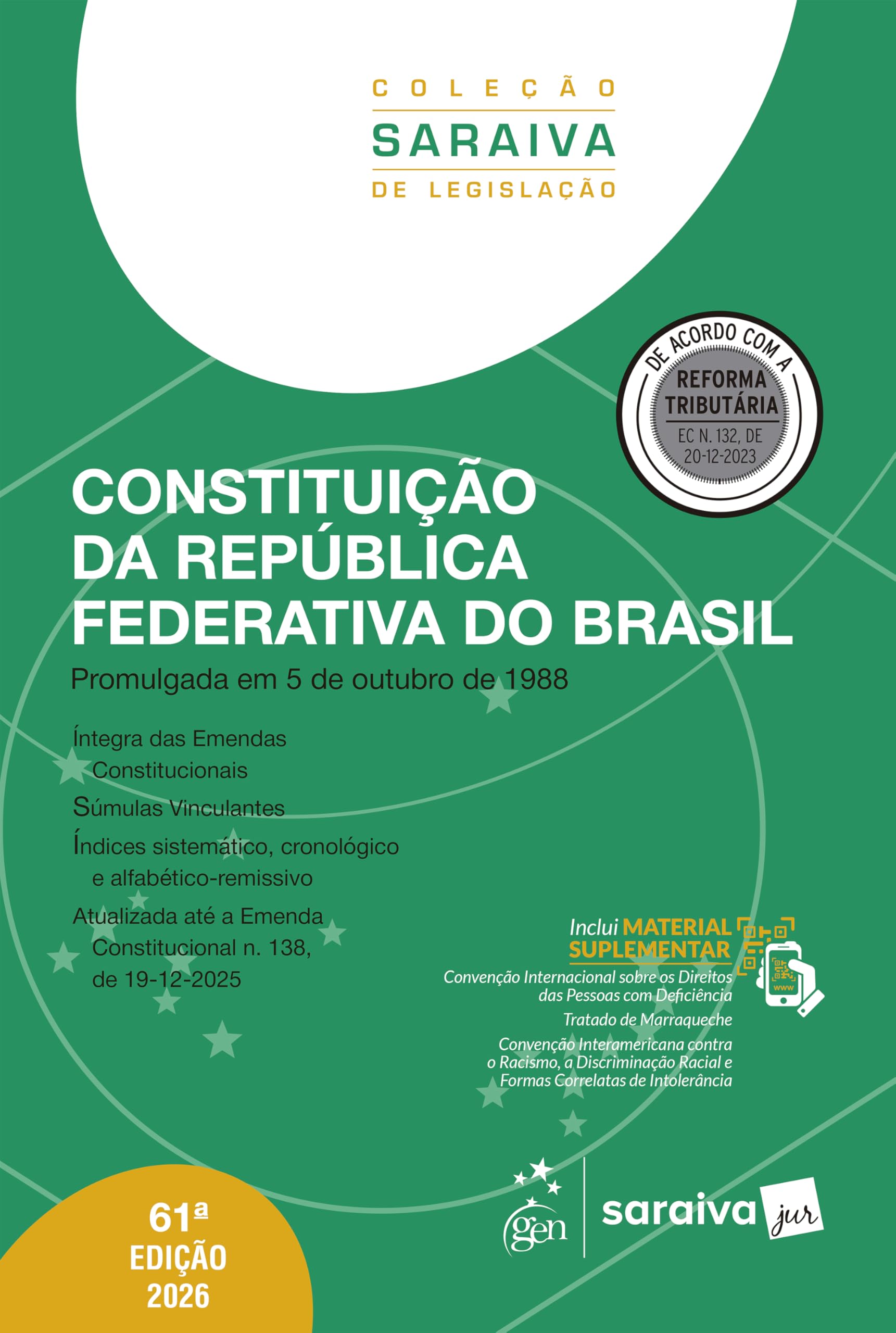Constituição da República Federativa do Brasil - Coleção Saraiva