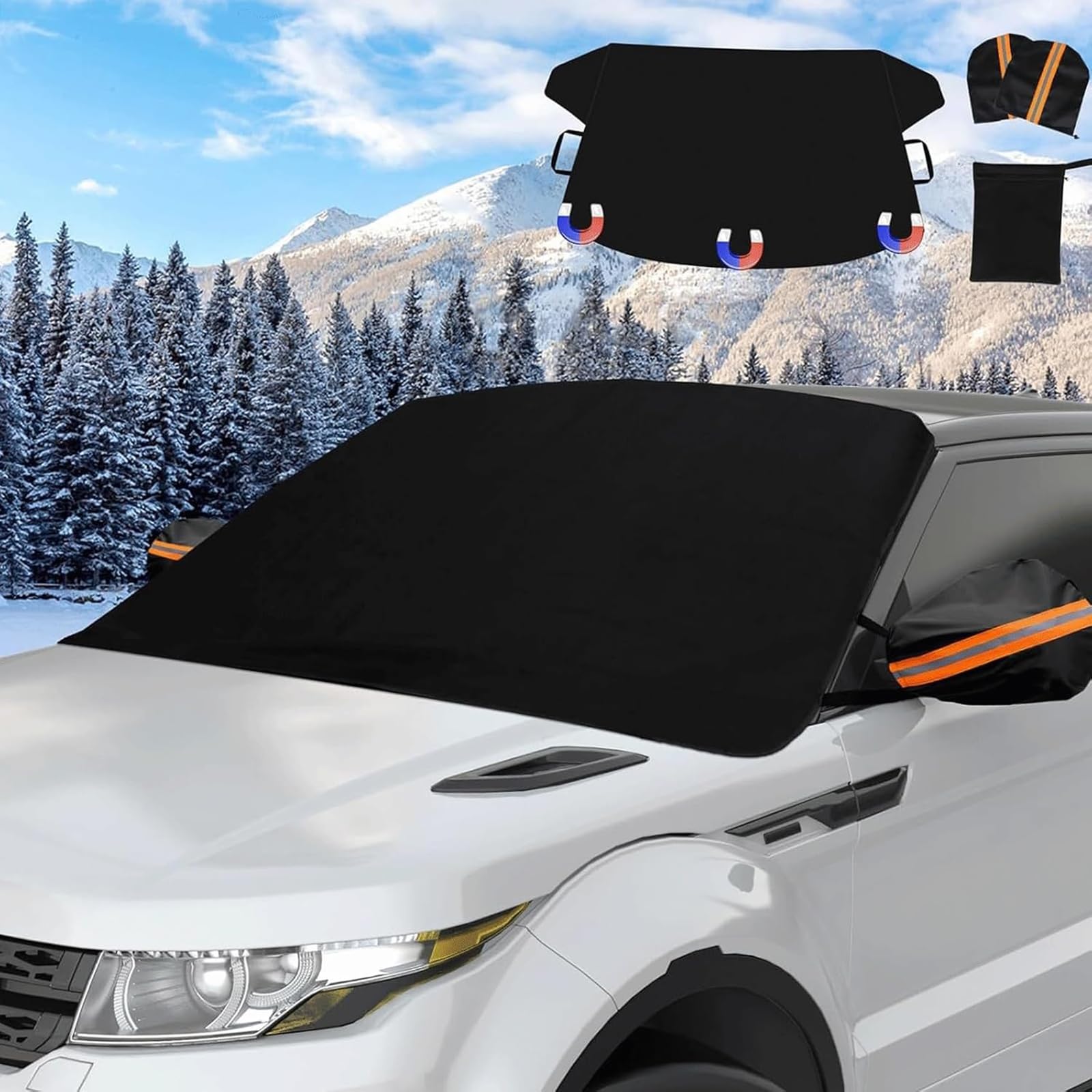 Protege pare brise givre BMW 5 Series F11 Touring résout le calvaire du grattage