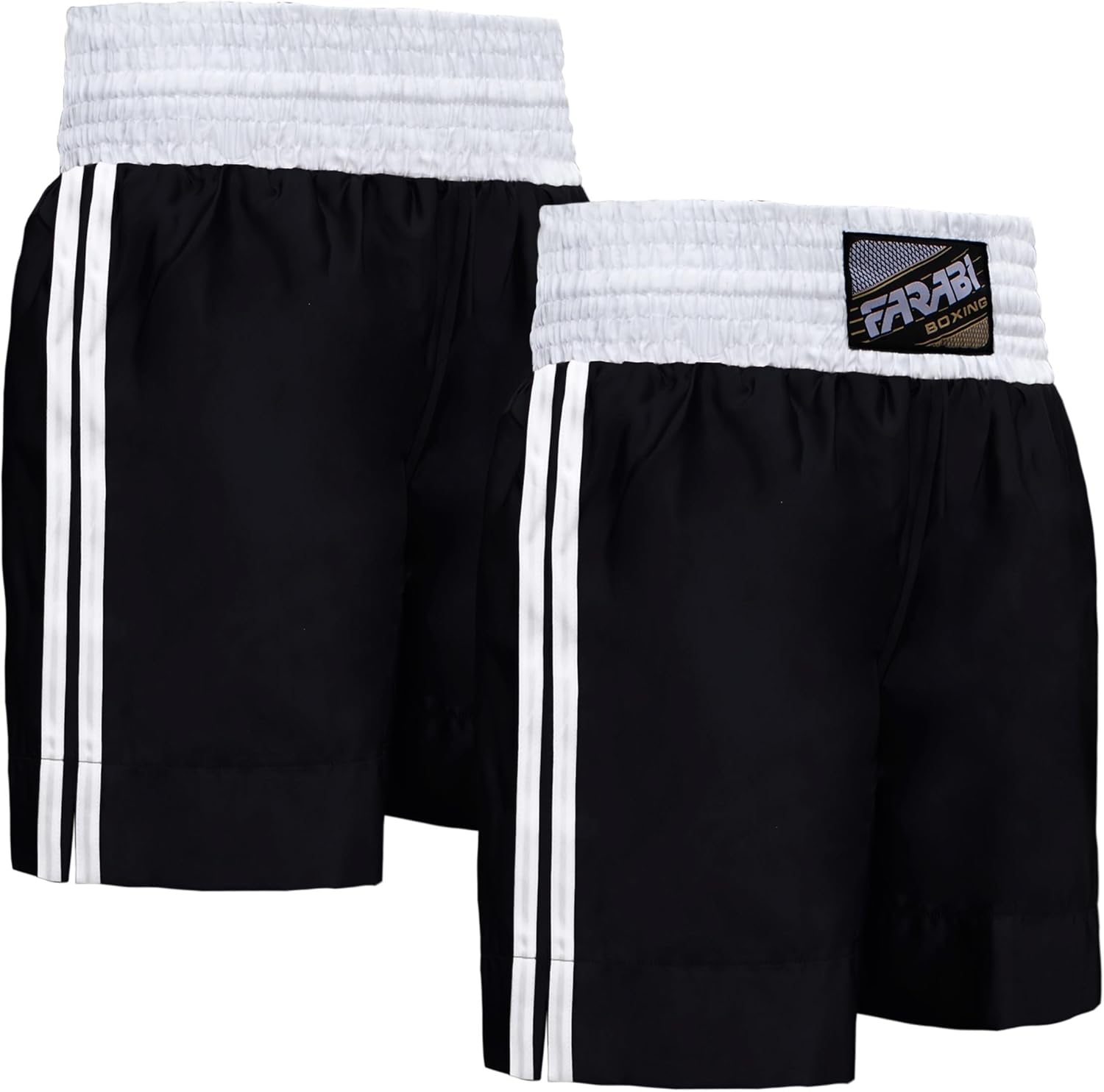 Farabi Sports Boxing Shorts – Boxing Trunks for Training Punching, Sparring Fitness Gym Kickboxing Shorts Men & Women