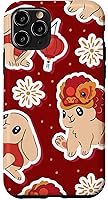 Vista 10 de iPhone 12 Pro Max Año del Conejo - Funda del Zodiaco chino Año Nuevo 2023