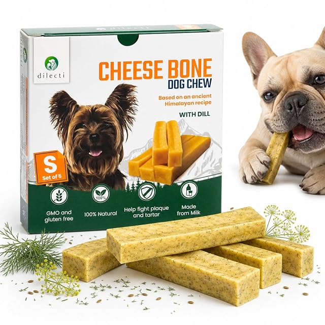 Dilecti Huesos de Queso para Perros con Eneldo