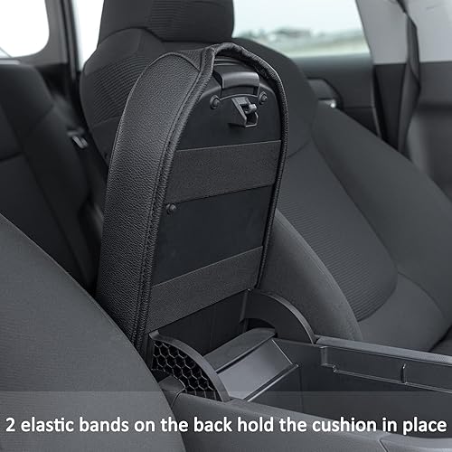 Miniatura 5 de JDMCAR Cojín de consola central compatible con accesorios Toyota RAV4 2023 2022 2021 2020 2019 y 2021-2023 RAV4 Prime, funda personalizada de piel