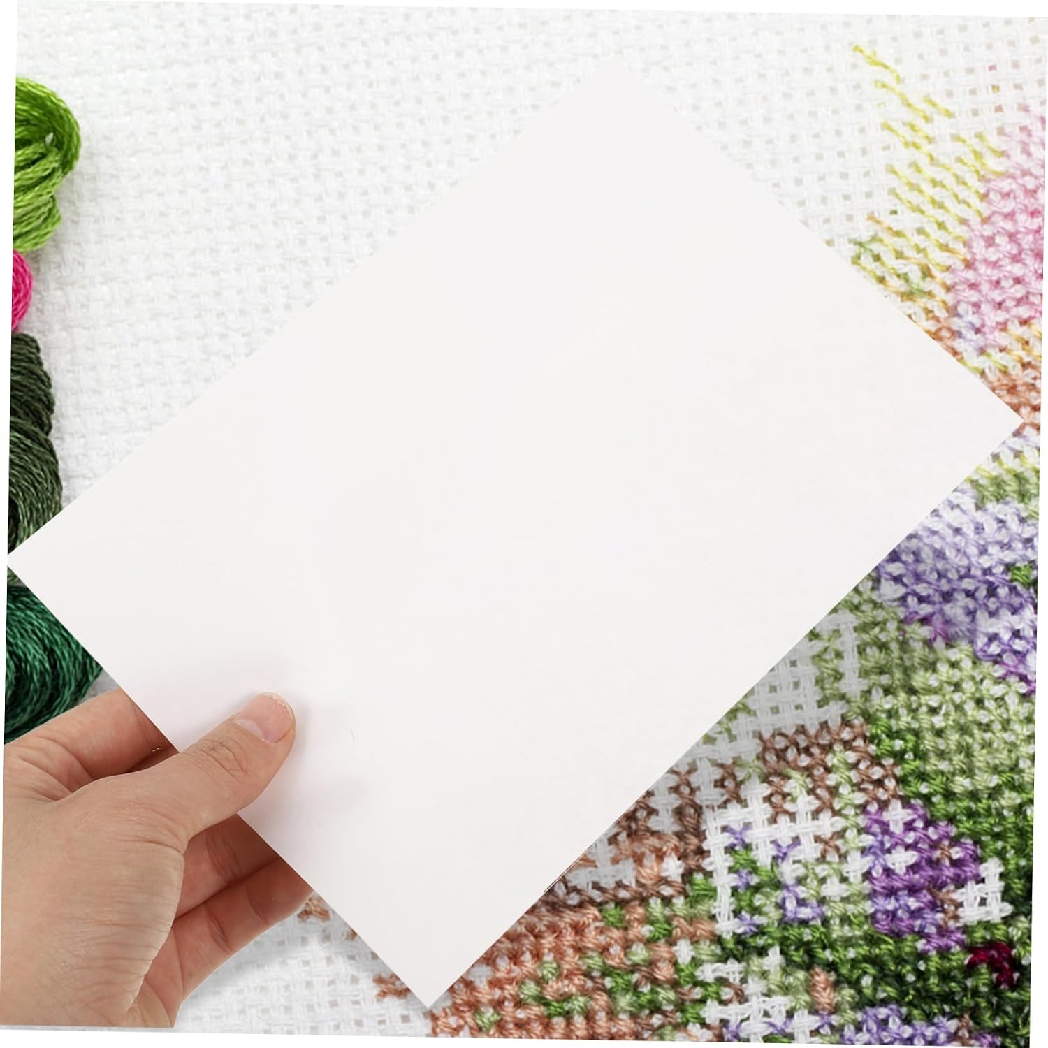 Gadpiparty 120pcs Diamond Drawing Release Paper -Stick Protective Film for Diamond Art Cross- and Embroidery Proper Covering for Easy Use and Projects