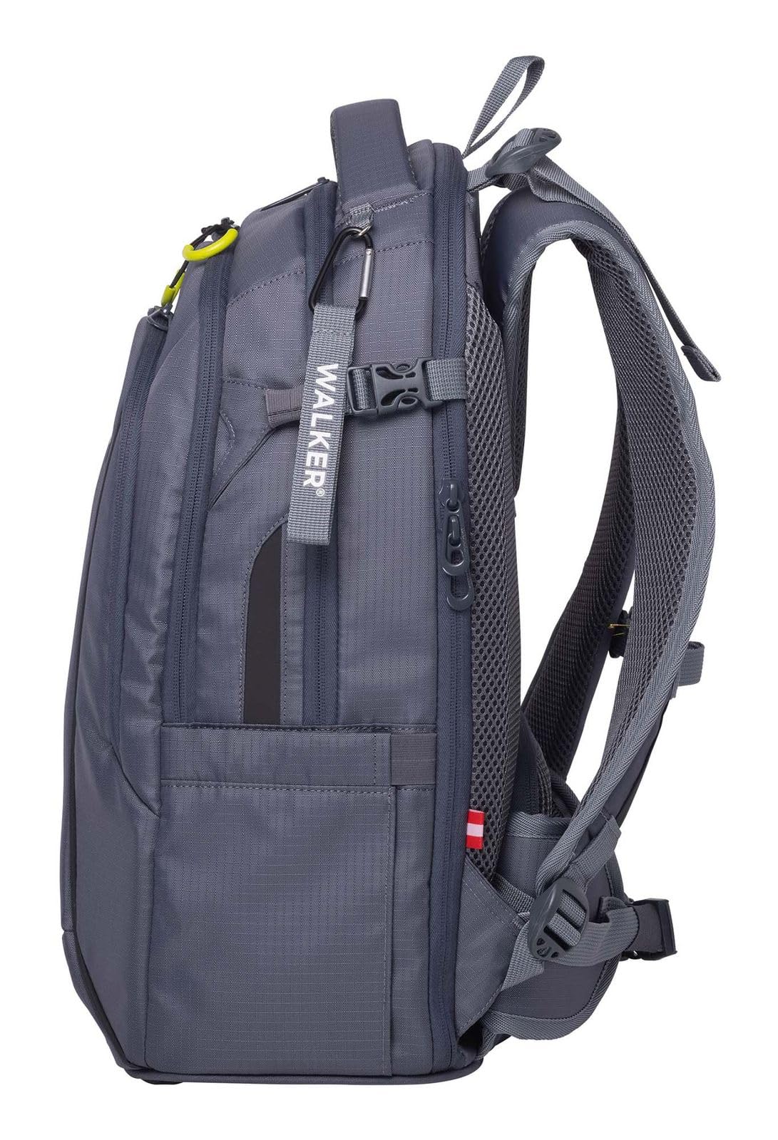 Walker Schulrucksack Rucksack mit Laptopfach Campus Neo Backpack 30L Steel Grey grau