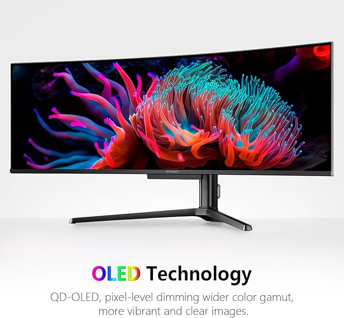 Monitor Curvo Ultrawide OLED 49" 5K2K 144Hz, USB-C 90W, HDR 400 miniatura 4