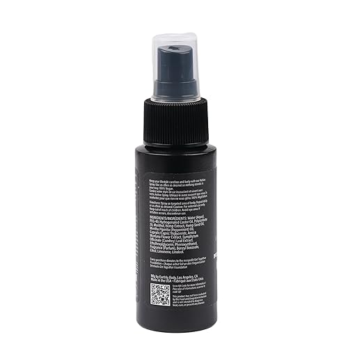 Miniatura 7 de Earthly Body Hemp Daily Ultimate Strength Active Spray  Espray de cáñamo para músculos, articulaciones, espalda y rodilla con aceites esenciales,
