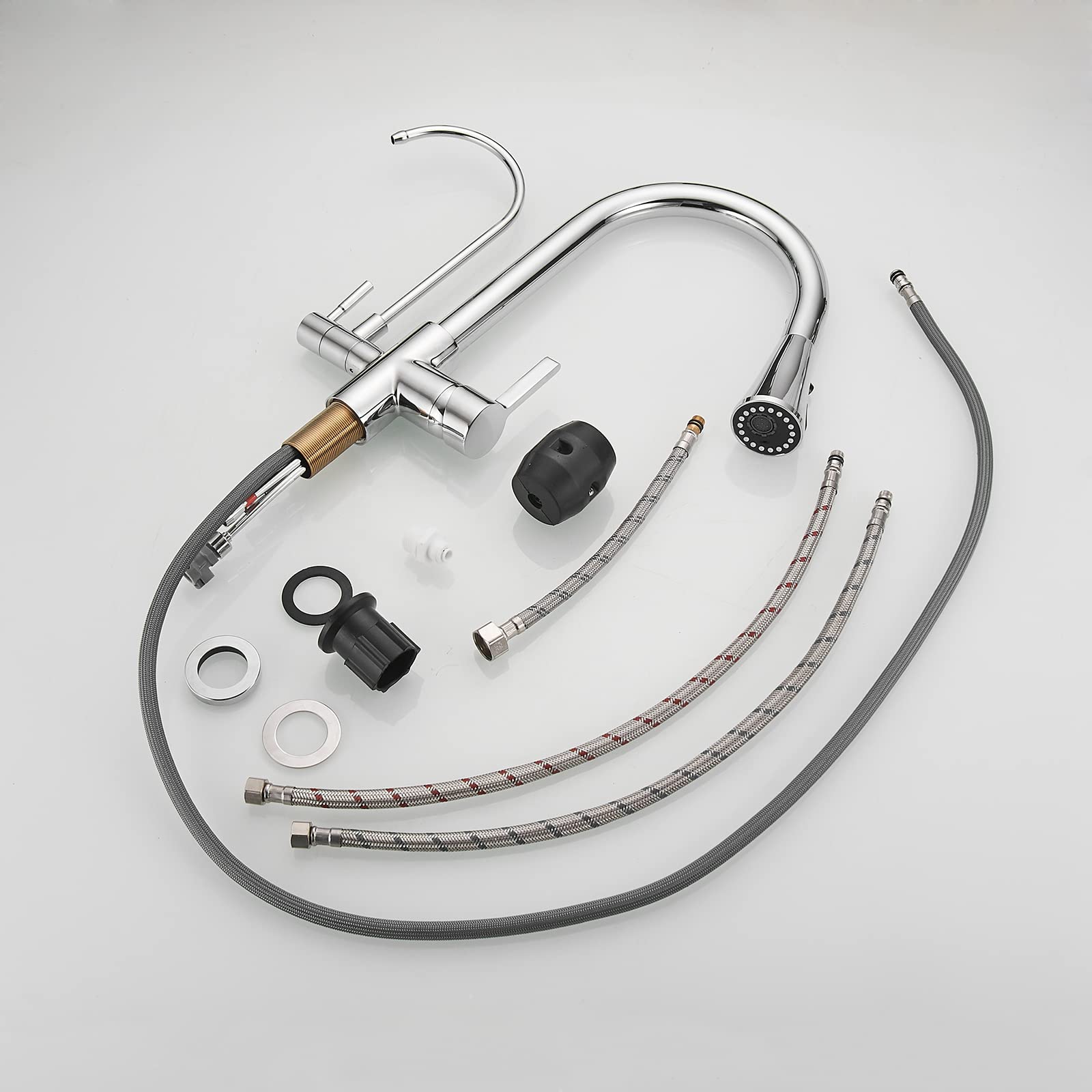 Robinet évier Cuisine Mitigeur Douchette Purificateur D'eau