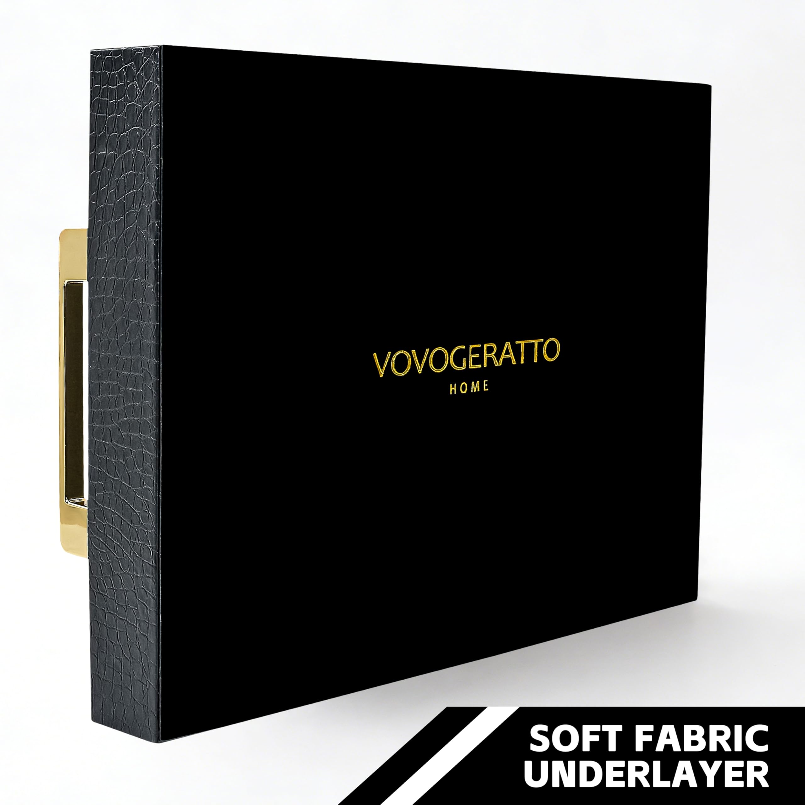 Bandeja de servir negra con asas, bandeja decorativa grande de piel sintética de cocodrilo, mesa de café, bandejas rectangulares otomanas para decoración del hogar, para todas las
